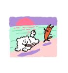 DOUHUA THE SAMOYED Summer（個別スタンプ：20）