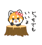 【ネガティブ】きまぐれっさーパンダちゃん（個別スタンプ：30）