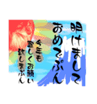 黒モフ3（個別スタンプ：39）