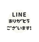 ▶️動く⬛LINE挨拶❺⬛【ホワイト】（個別スタンプ：7）