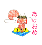 赤鬼さんスタンプ（個別スタンプ：32）