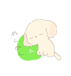 ふわもふクリームトイプーだぬ（個別スタンプ：10）