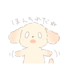 ふわもふクリームトイプーだぬ（個別スタンプ：21）