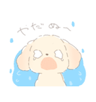 ふわもふクリームトイプーだぬ（個別スタンプ：30）