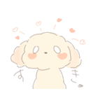 ふわもふクリームトイプーだぬ（個別スタンプ：31）