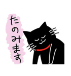 くろねこのしっぽ丸（個別スタンプ：38）