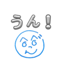 へのへのつんじ丸19(四文字以下で伝えよう)（個別スタンプ：12）