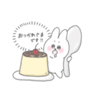 いろんなうさぎ①（個別スタンプ：3）