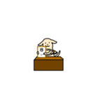 盲導犬支援スタンプ第二弾 旗振りサポ太（個別スタンプ：24）