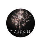 写真で「こんばんは」2 【修正版】（個別スタンプ：4）