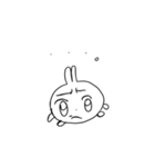 かわいすぎるね、うさぎさん（個別スタンプ：8）