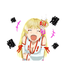 頑張る巫女お姉さん HG 10（個別スタンプ：3）