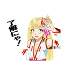 頑張る巫女お姉さん HG 10（個別スタンプ：20）