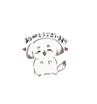 かわいい犬 えっちゃんイラスト（日常編）（個別スタンプ：4）