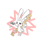 貧うさぎくん！2（個別スタンプ：10）