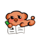 もふもふトイプードル！チャコちゃん その3（個別スタンプ：20）