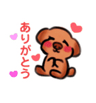 もふもふトイプードル！チャコちゃん その3（個別スタンプ：34）