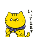 つまようじねこスタンプ夏（個別スタンプ：1）