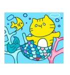 つまようじねこスタンプ夏（個別スタンプ：23）