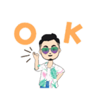 夏猛暑夏休みアチい（個別スタンプ：1）