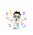 夏猛暑夏休みアチい（個別スタンプ：13）