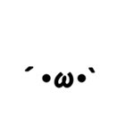 よく見る顔文字達（個別スタンプ：5）