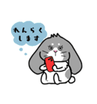 たれみみうさぎのオレオちゃん（個別スタンプ：7）
