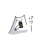 M字の猫（個別スタンプ：23）