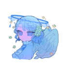 おやすみひつじちゃん（個別スタンプ：1）