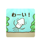 ユルい海の生き物スタンプ（個別スタンプ：3）