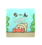 ユルい海の生き物スタンプ（個別スタンプ：21）