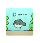 ユルい海の生き物スタンプ（個別スタンプ：22）