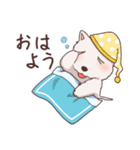 ウエスティ モグちゃん（個別スタンプ：3）