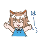 猫耳ガールの日常（個別スタンプ：6）