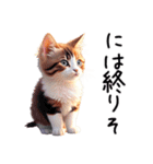 猫時計午前（個別スタンプ：37）