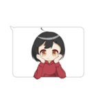 吹き出し暮らし（個別スタンプ：5）
