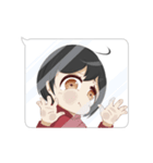 吹き出し暮らし（個別スタンプ：14）