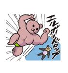 サウスポーベアー プロレス技ver.（個別スタンプ：10）