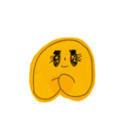 月面人のスタンプ（個別スタンプ：4）