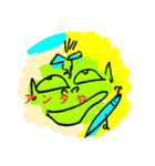 痩せたヘロシ（個別スタンプ：8）