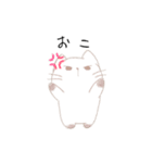 しろいねこのせいかつ（個別スタンプ：16）