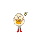 煮卵たまちゃん2 修正版（個別スタンプ：1）