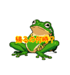 いまからかえる カワイイ ドット絵のカエル（個別スタンプ：25）