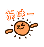 絵文字風 デカ 簡単 可愛い 返事（個別スタンプ：16）