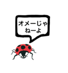 アウトロー天道虫（個別スタンプ：7）