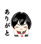 黒髪女子高生の日常（個別スタンプ：13）