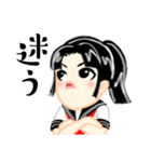黒髪女子高生の日常（個別スタンプ：26）