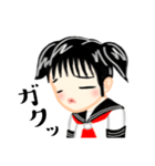 黒髪女子高生の日常（個別スタンプ：31）