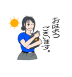 女子の笑顔は、priceless 4（個別スタンプ：1）
