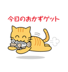 とらねこ・釣りねこスタンプ（個別スタンプ：8）